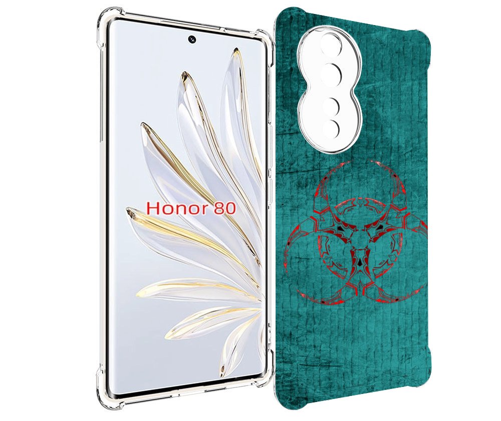 

Чехол MyPads Амбрелла для Honor 80, Прозрачный, Tocco