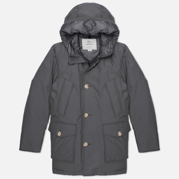 Мужская куртка парка Woolrich Arctic серый, Размер XXL