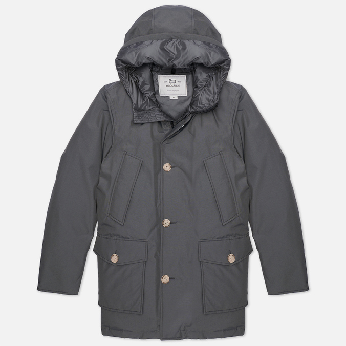 Мужская куртка парка Woolrich Arctic серый, Размер S