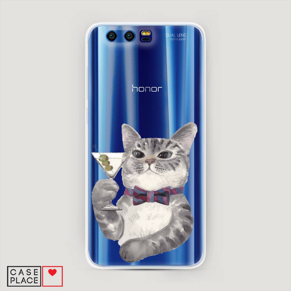 

Чехол Awog "Кот джентльмен" для Honor 9