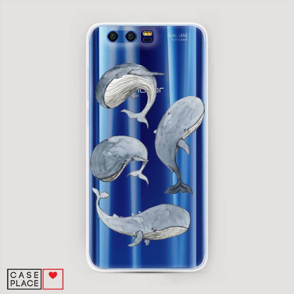 

Чехол Awog "Киты" для Honor 9