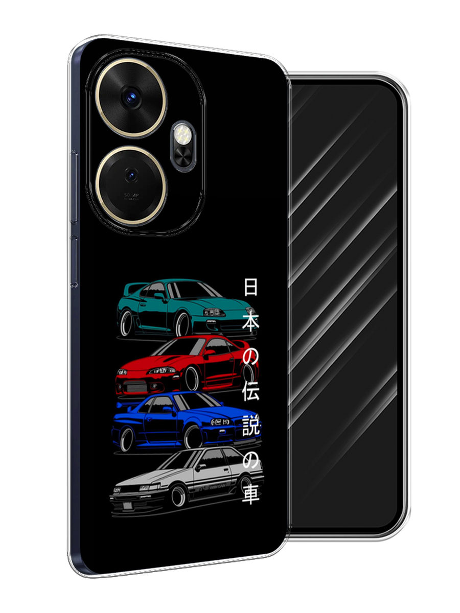 

Чехол Awog на Itel P55 Plus 4G "JDM Legend cars", Зеленый;красный;синий, 3201950-1