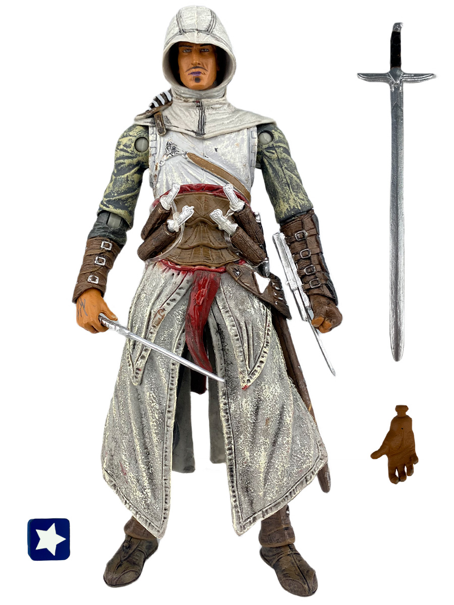 Фигурка StarFriend Ассасин крид Альтаир Assassins Creed Altair оружие, 18 см