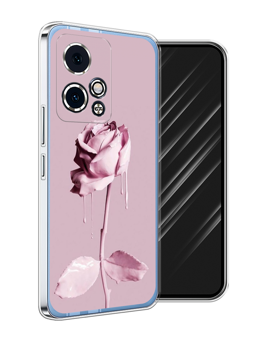 

Чехол Awog на Honor 90 GT "Роза в краске", Белый;розовый, 6123450-1