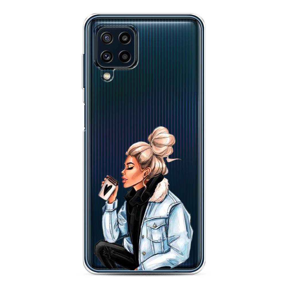 фото Силиконовый чехол "cute girl" на samsung galaxy m32 awog