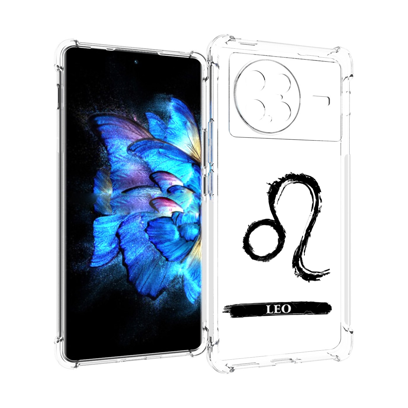 

Чехол MyPads знак-зодиака-лев-7 для Vivo X Note 5G, Прозрачный, Tocco