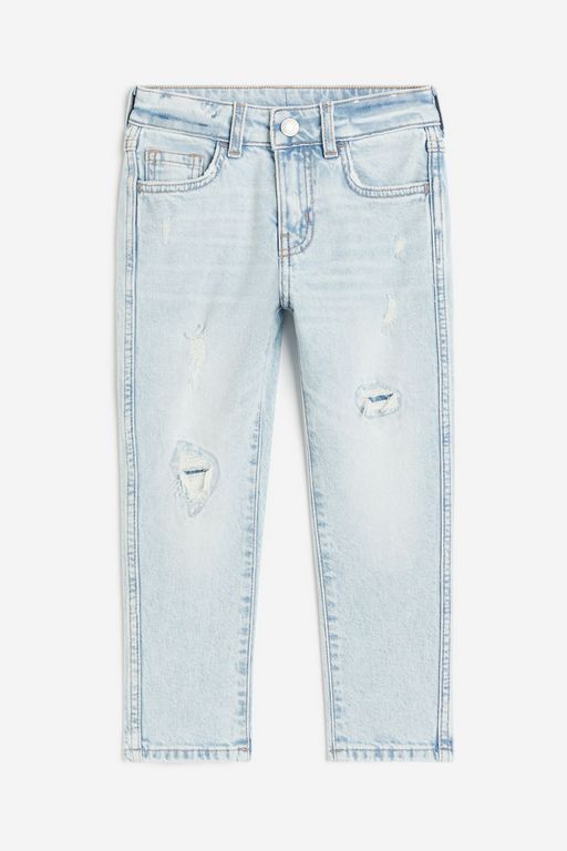 

Джинсы детские H&M 1162803, Светлый деним синего цвета, 116, Голубой, 1162803
