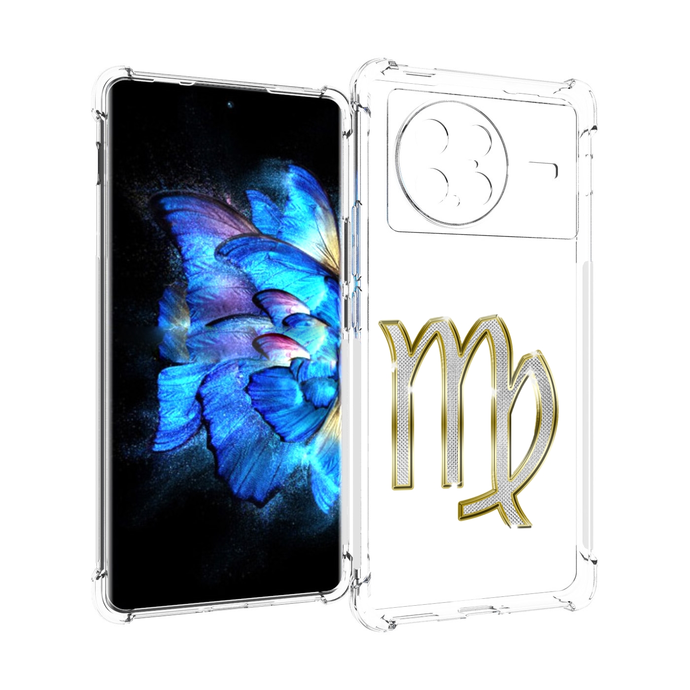 

Чехол MyPads знак-зодиака-дева-6 для Vivo X Note 5G, Прозрачный, Tocco