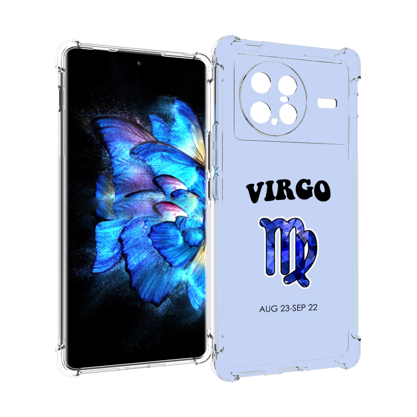 

Чехол MyPads знак-зодиака-дева-1 для Vivo X Note 5G, Прозрачный, Tocco
