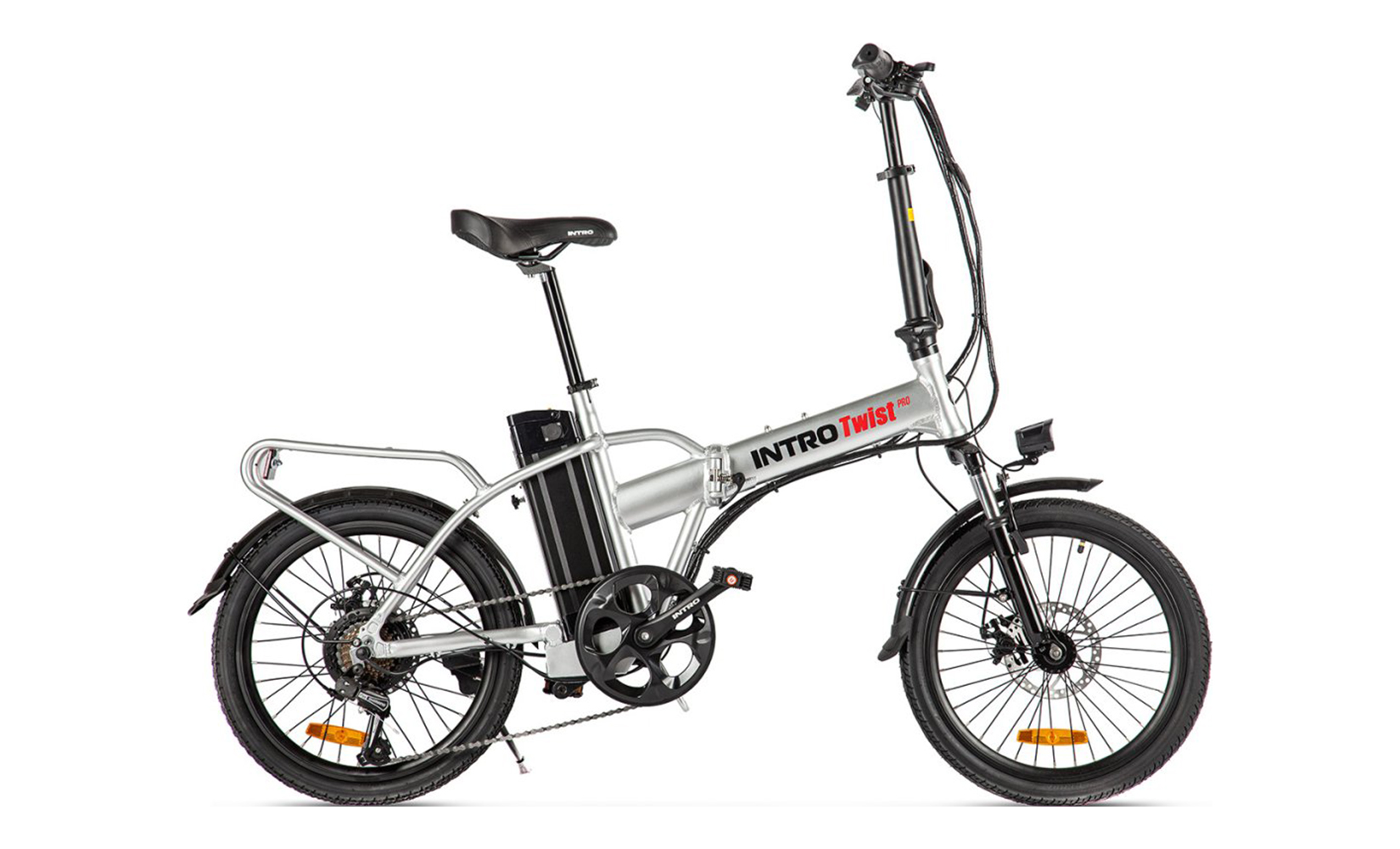 Электровелосипед Intro Twist Pro 2024, Серый