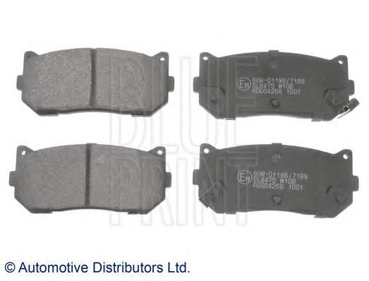 

Колодки тормозные дисковые KIA: CARENS I 1.8 i, 2.0 GSX 00-02, CARENS II 1.6, 1.8, 2.0 CRD