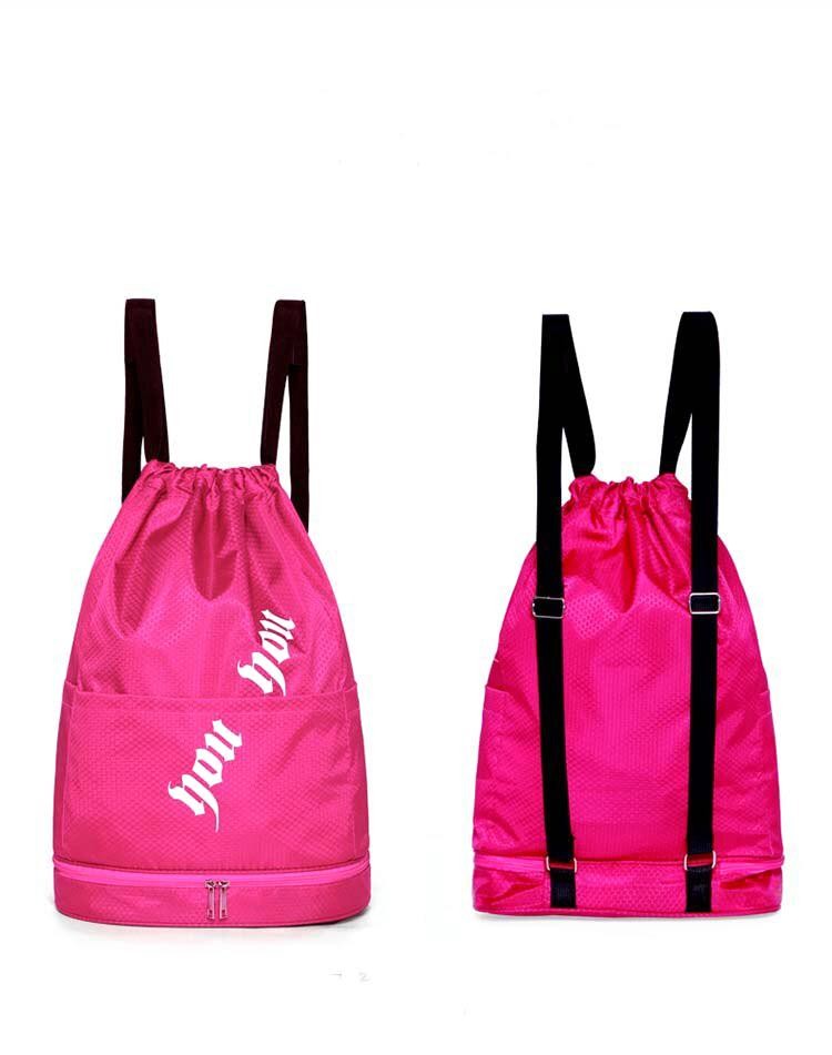 фото Водонепроницаемый пляжный рюкзак, 20 л (цвет: розовый ) nobrand