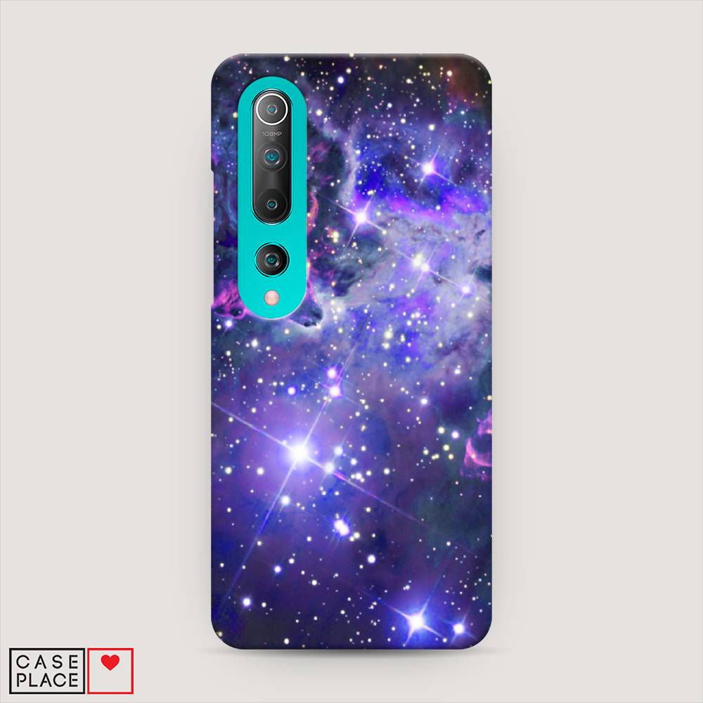 

Пластиковый чехол "Яркая галактика" на Xiaomi Mi 10 Pro, 37820-3