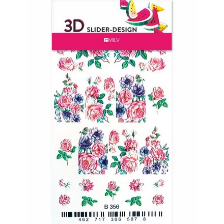 

3D-слайдер для ногтей Milv, B356