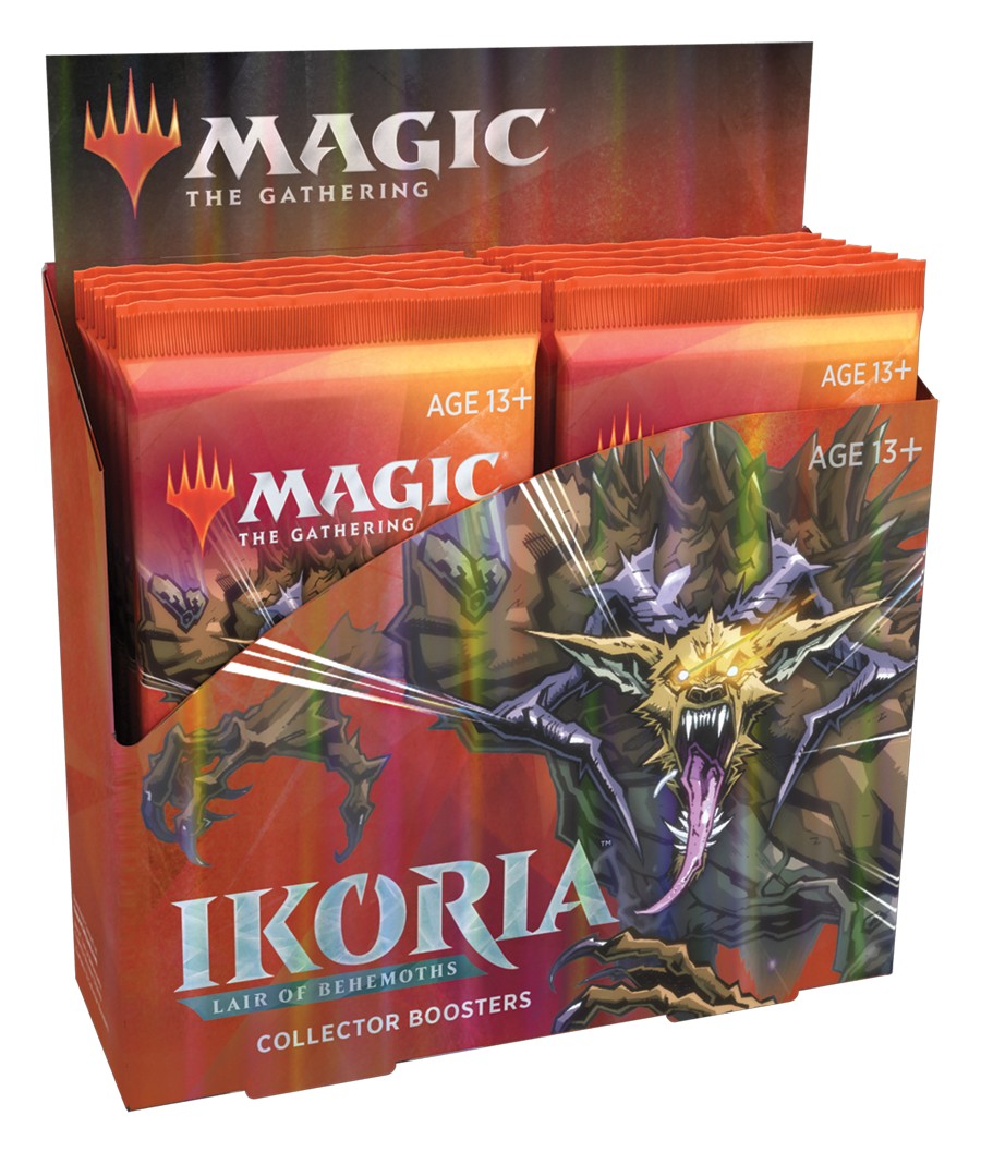 

Mtg: дисплей коллекционных бустеров издания ikoria: lair of behemoths на английском языке