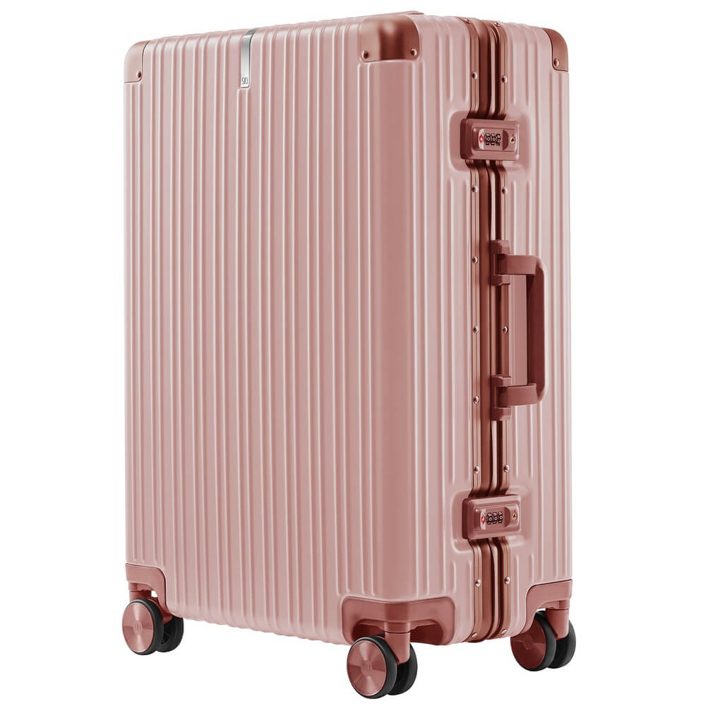 

Чемодан женский Ninetygo All-round Guard Luggage 24 розовый, 61,5х43,5х26,5 см, All-round Guard Luggage 24