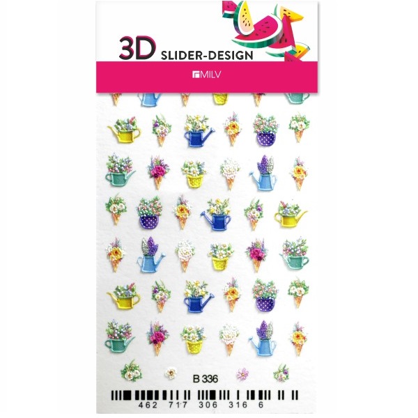 

3D-слайдер для ногтей Milv, B336