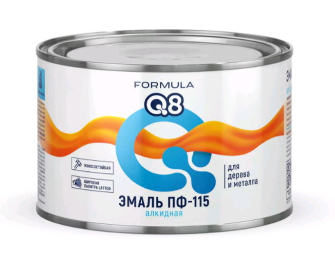 

Эмаль ПФ-115 хаки 0.4 кг Formula Q8 / 28, Зеленый, Эмаль ПФ-115 хаки 0.4 кг Formula Q8 / 28