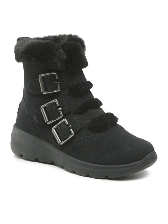 

Полусапоги Buckle Up 144154/BBK Skechers Черный 37 EU, Buckle Up 144154/BBK