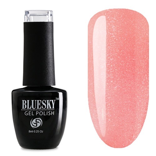 

Гель-лак BlueSky Shimmer крышечка с блестками #035 8 мл розовый