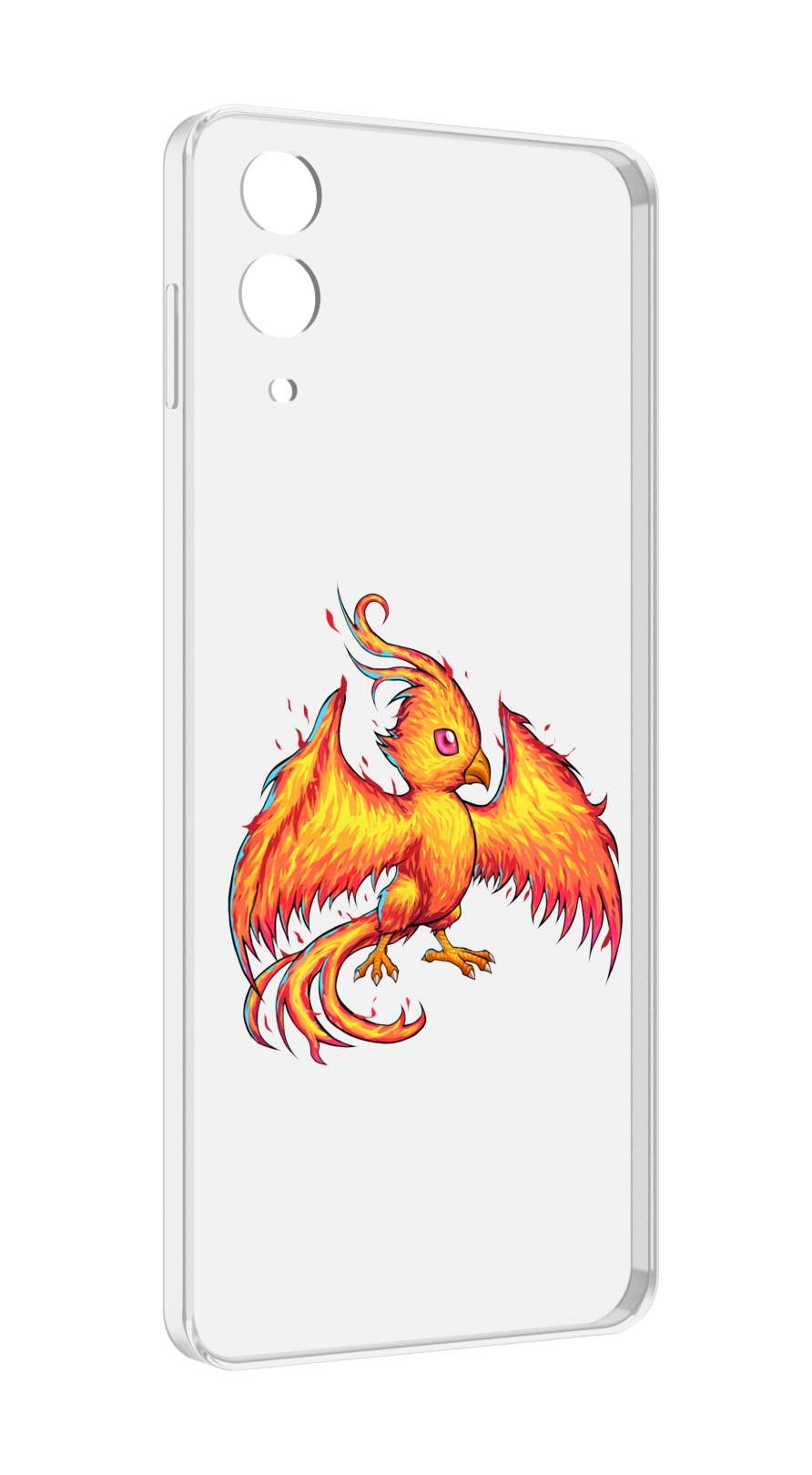 

Чехол MyPads огненная-птичка для Samsung Galaxy Z Flip 4 (SM-F721), Прозрачный, Tocco