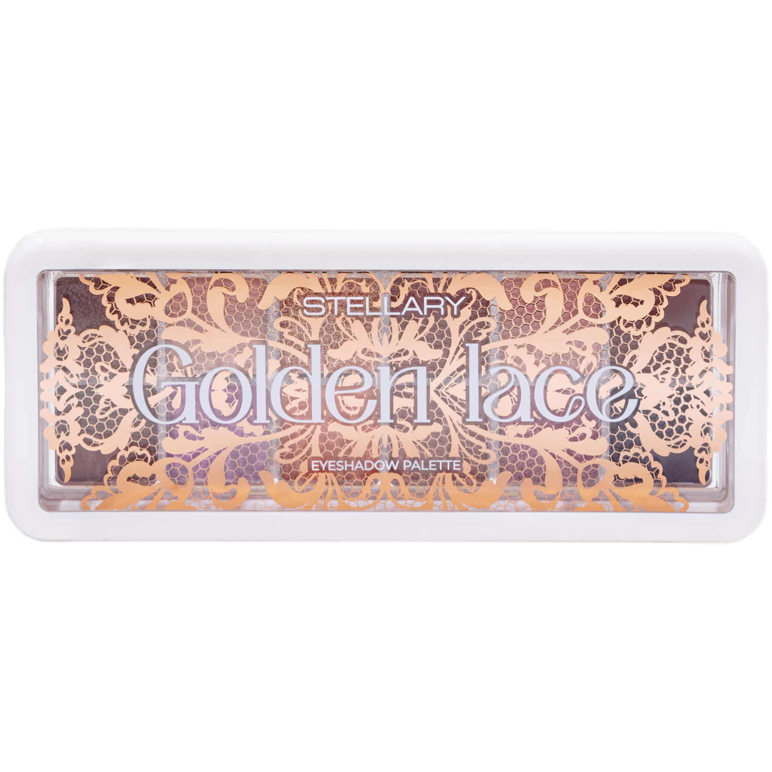 Палетка теней для век Stellary Golden Lace collection тон 01, 11,5 г