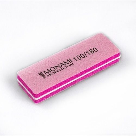 Баф прямоугольный мини Monami Professional 100180 розовый 19300₽