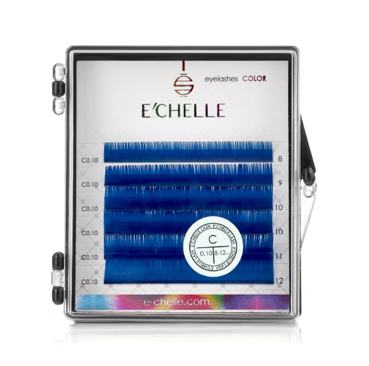 

РЕСНИЦЫ E'CHELLE BLUE MINI MIX (D 0.10 6-9 mm)