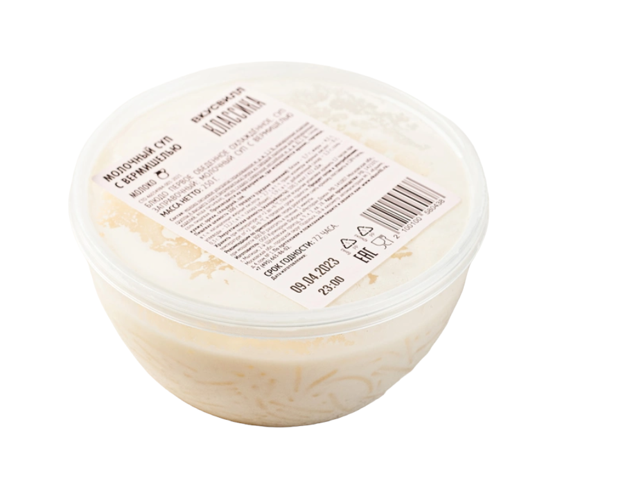 

Молочный суп ВкусВилл с вермишелью 250 г