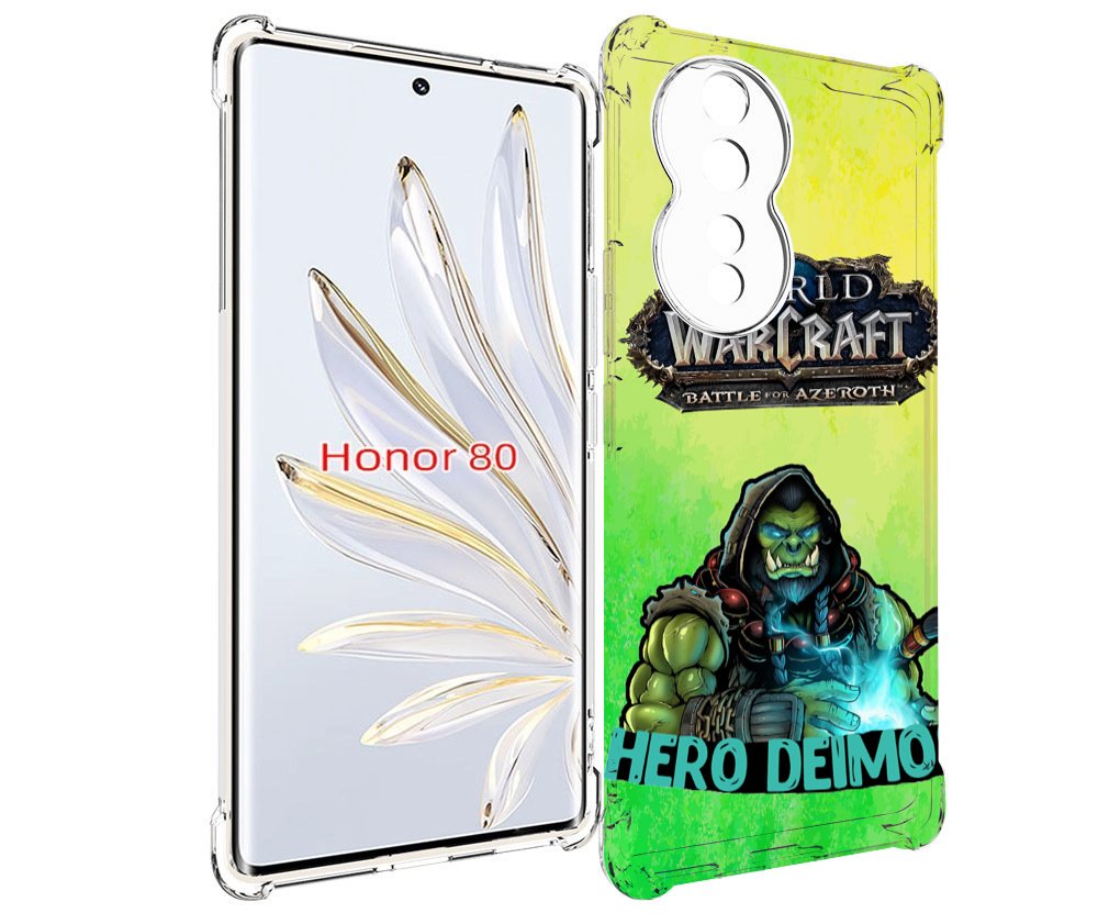 

Чехол MyPads world-of-warcraft мужской для Honor 80, Прозрачный, Tocco