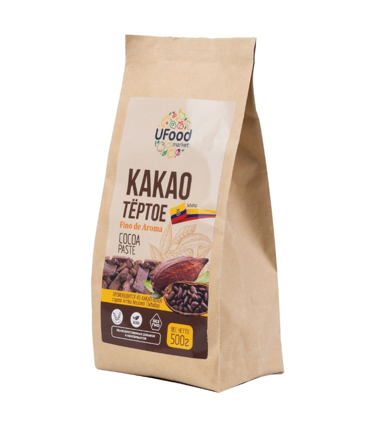 

Какао тертое Ufood.market натуральное 250 г