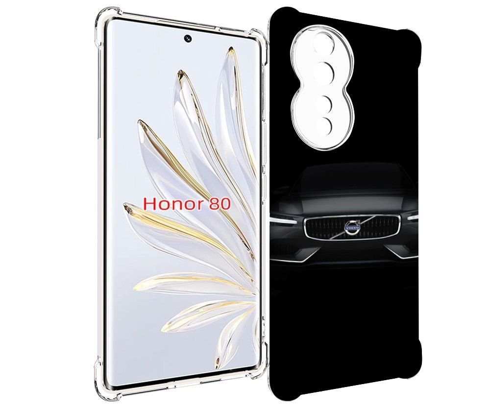 

Чехол MyPads volvo 1 мужской для Honor 80, Прозрачный, Tocco