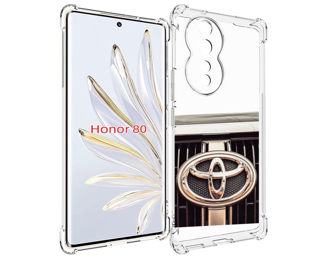 

Чехол MyPads toyota 3 для Honor 80, Прозрачный, Tocco