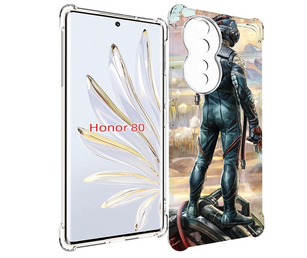

Чехол MyPads the-outer-worlds для Honor 80, Прозрачный, Tocco