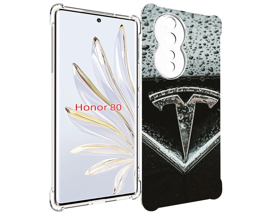 

Чехол MyPads tesla 1 для Honor 80, Прозрачный, Tocco