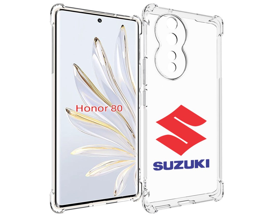 

Чехол MyPads suzuki-3 мужской для Honor 80, Прозрачный, Tocco