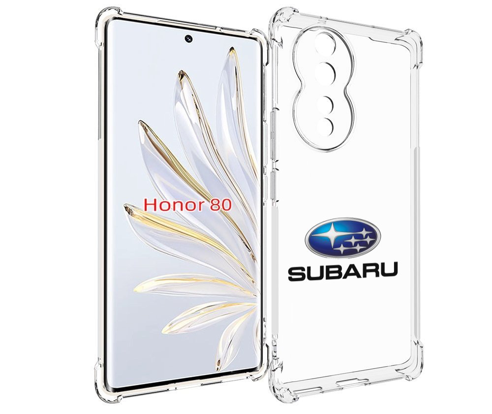 

Чехол MyPads subaru-4 мужской для Honor 80, Прозрачный, Tocco