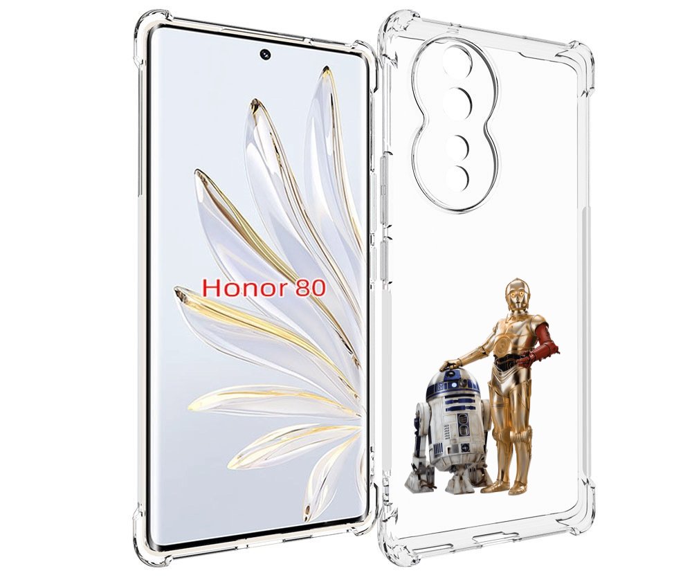 

Чехол MyPads starwars-звездные-воины для Honor 80, Прозрачный, Tocco