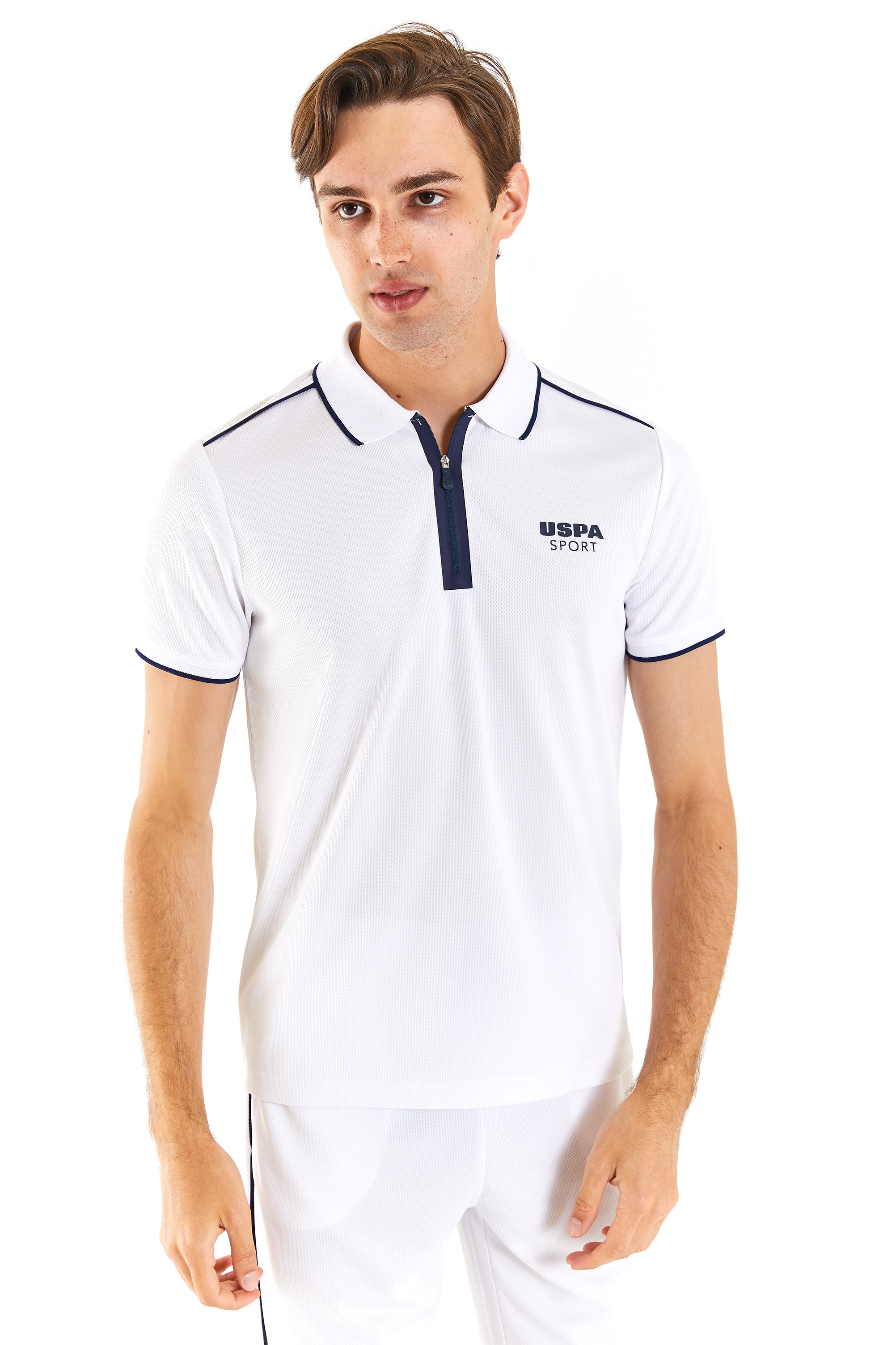 

Футболка мужская US Polo Assn G081SZ0110LINA белая 2XL, Белый, G081SZ0110LINA