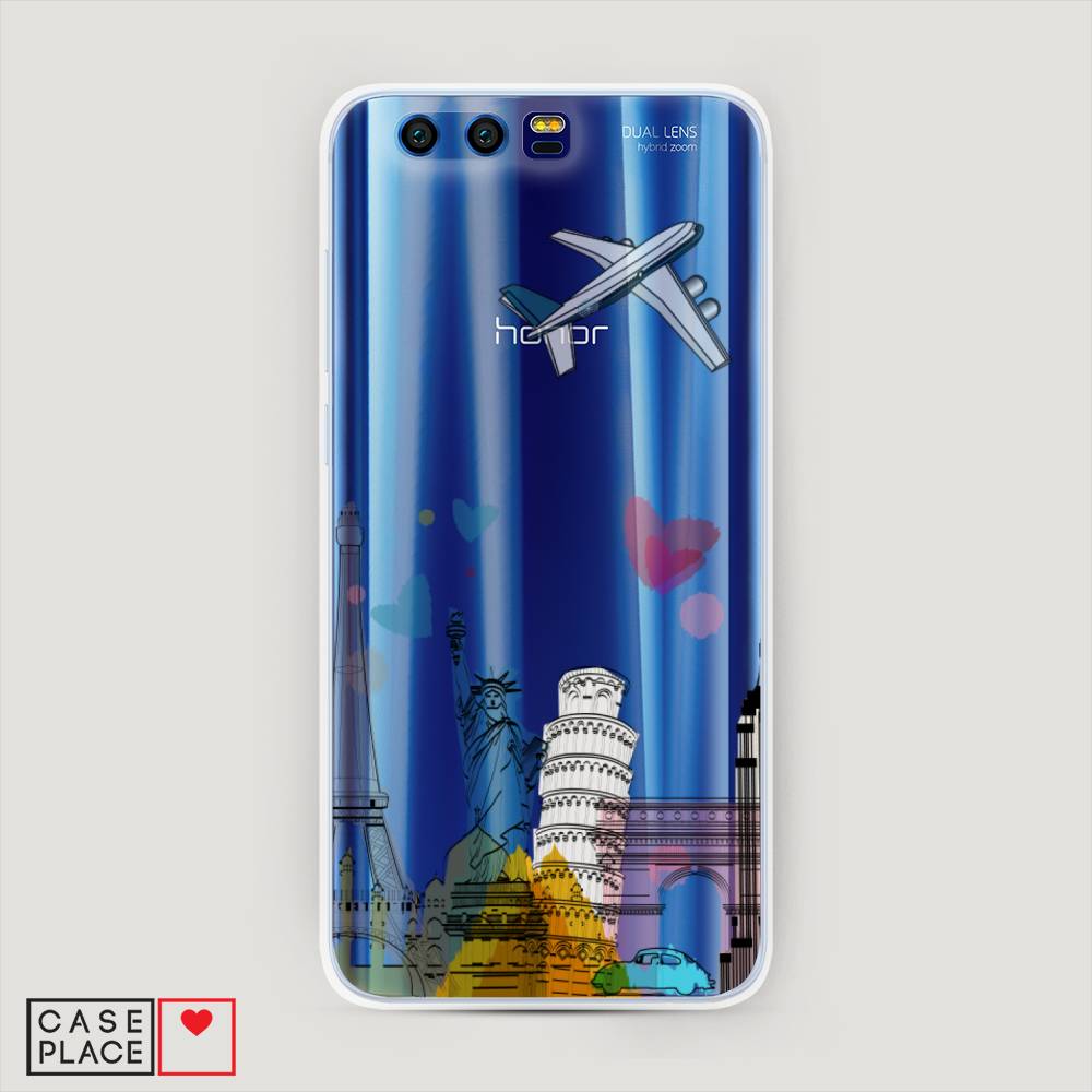 

Чехол Awog "Самолет путешествий" для Honor 9