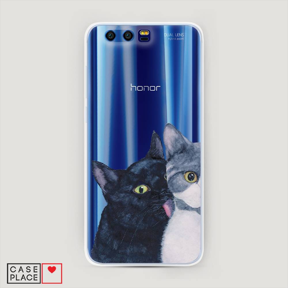 

Чехол Awog "Кошачья любовь" для Honor 9