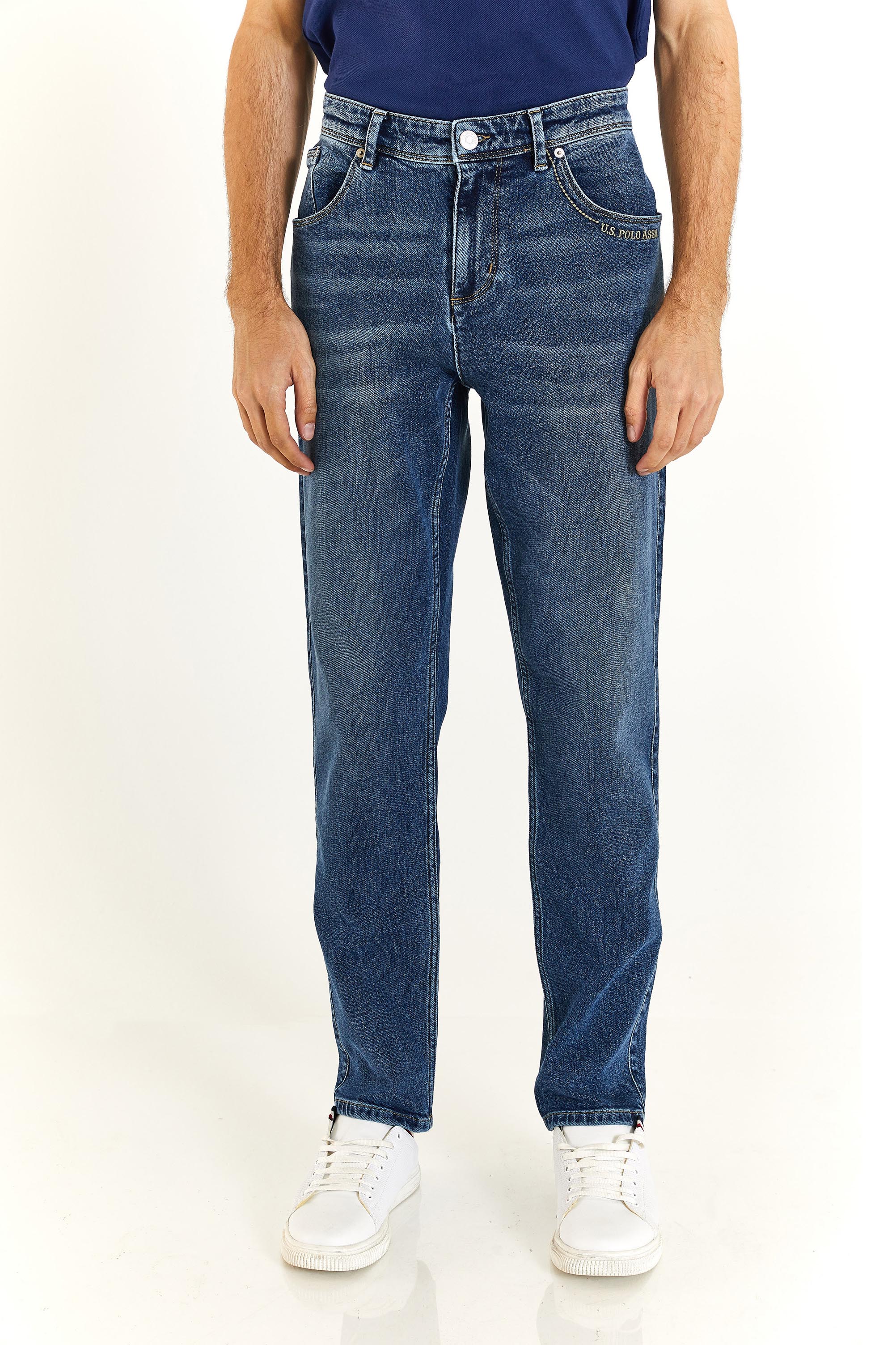 

Джинсы мужские U.S. POLO Assn. G081SZ0800LEON синие 30, Синий, G081SZ0800LEON