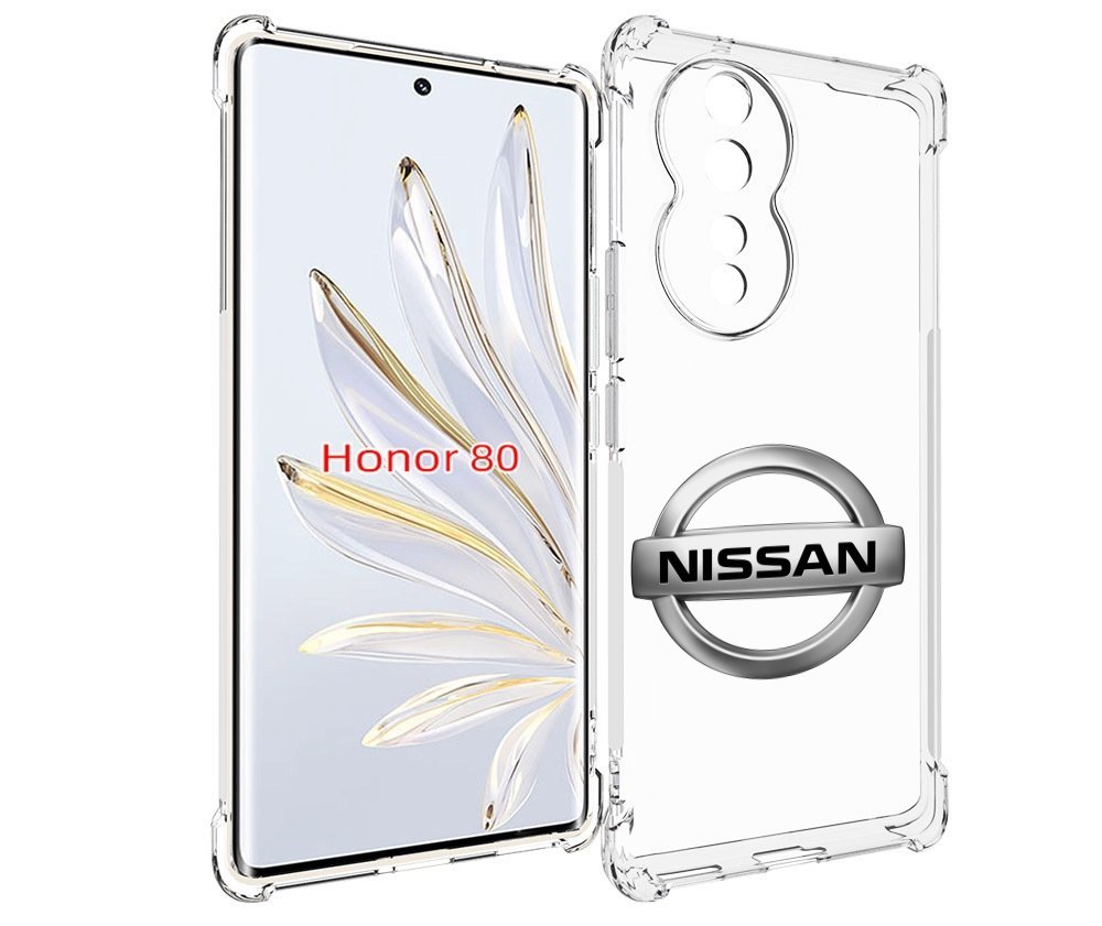 

Чехол MyPads nissan-3 мужской для Honor 80, Прозрачный, Tocco
