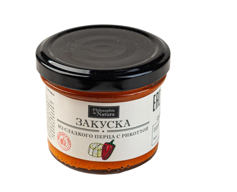 

Закуска ВкусВилл из сладкого перца с рикоттой 100 г