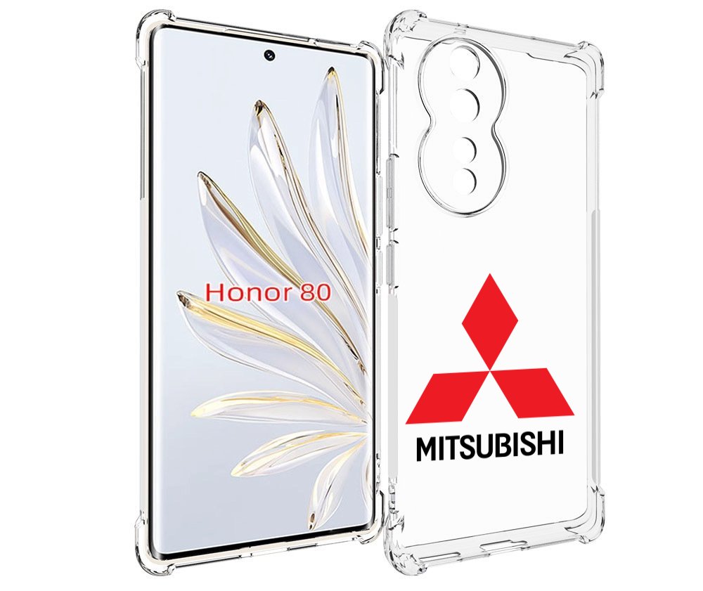 

Чехол MyPads mitsubishi-3 для Honor 80, Прозрачный, Tocco