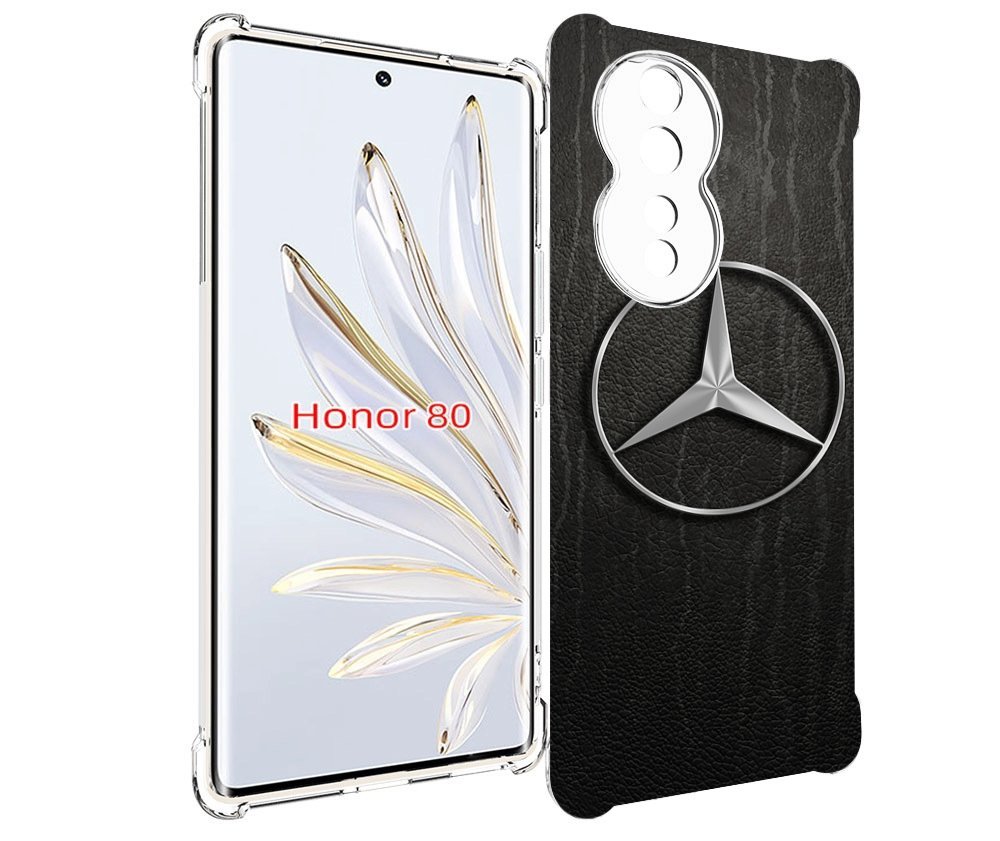 

Чехол MyPads mercedes-2 мужской для Honor 80, Прозрачный, Tocco