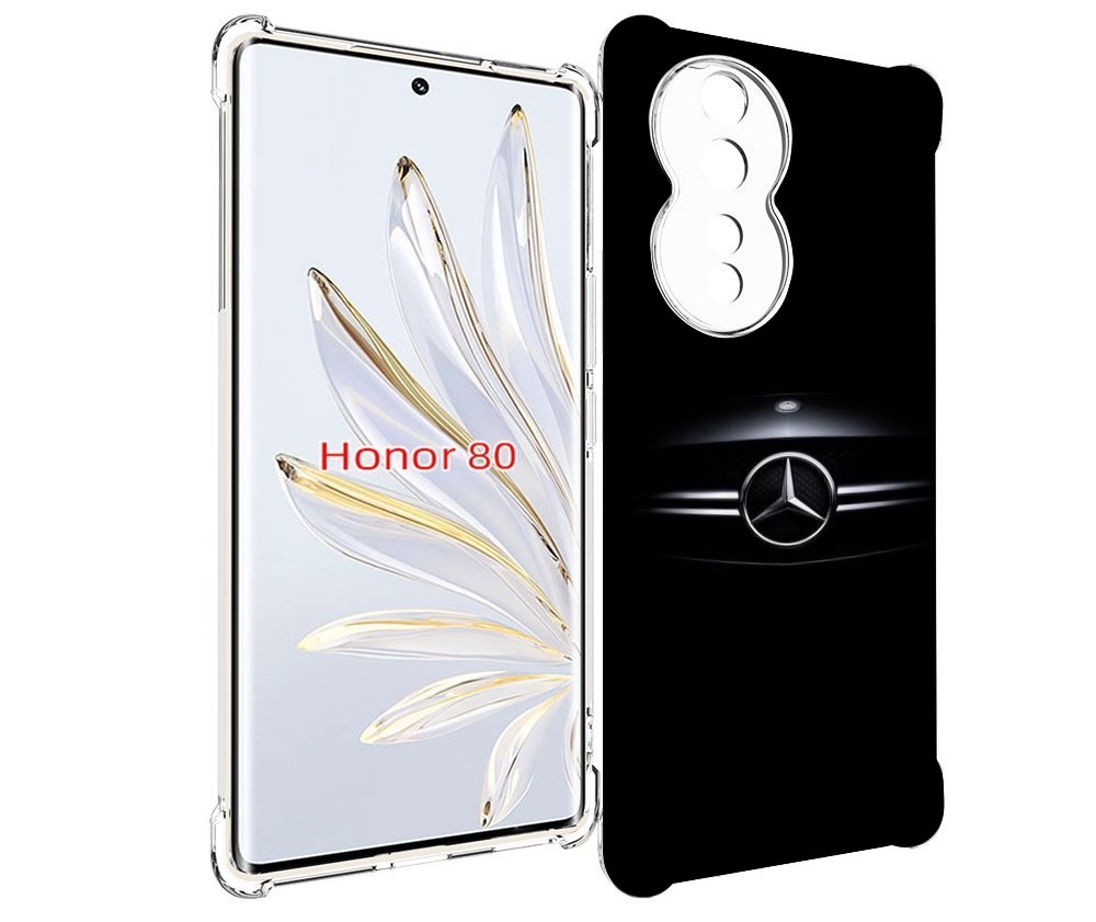 

Чехол MyPads mercedes-1 для Honor 80, Прозрачный, Tocco