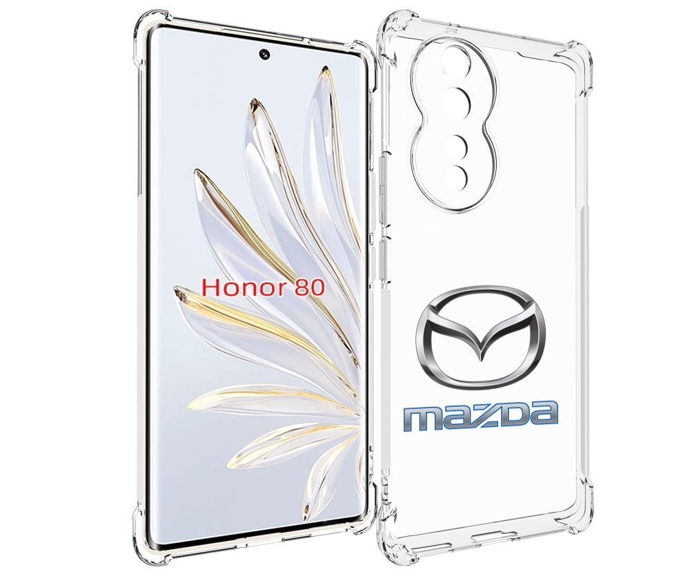 

Чехол MyPads mazda-4 мужской для Honor 80, Прозрачный, Tocco