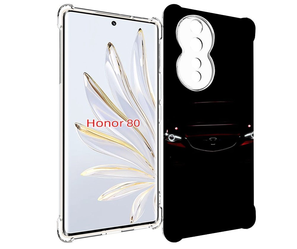 

Чехол MyPads mazda 2 мужской для Honor 80, Прозрачный, Tocco