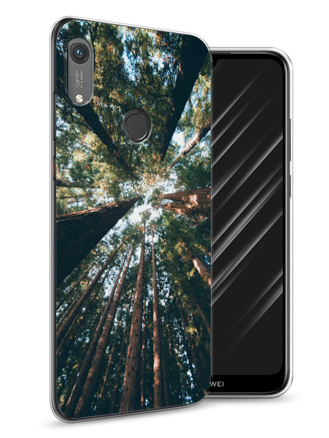

Чехол Awog на Honor 8A (8A Pro/Prime) "Лес 18", Зеленый;коричневый, 68750-4